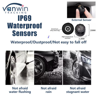 4G GPS モバイル DVR サポート 4 / 8 / 10 タイヤ圧力リアルタイムモニタリング インテリジェントシステム