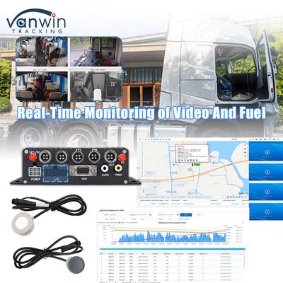 安全監視 モバイル DVR 燃料監視システム 車両 MDVR CCTV GPS 4G トラック用