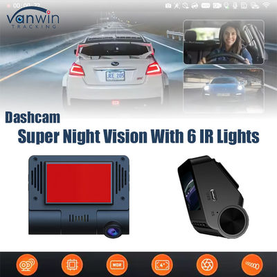 4G デュアルレンズダッシュカメラ ライブGPS 4K フロントとビデオレコーダー 車両ダッシュカメラ