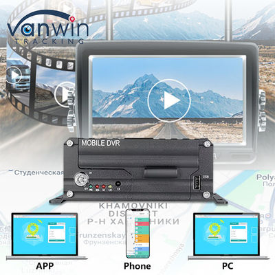 4CH 1080P HDD モバイル DVR 4G GPS リアルタイムモニタリング・トラッキングデータストーージデバイス