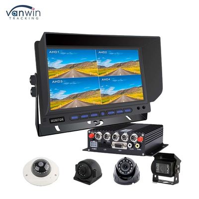 AHD/CVBS 複数のビデオ混合入力 4チャンネル 7インチ スプリットディスプレイ 自動車モニター