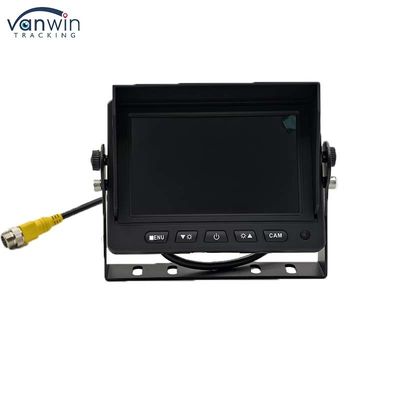 ミニ 5インチカー TFTモニター 2 Way AHD 1080P 720P CVBS U 形ブラケット付き混合ビデオ入力