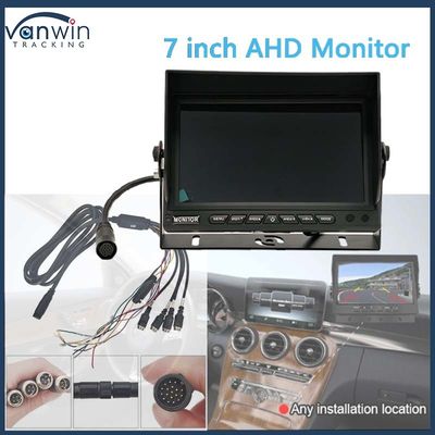 AHD 1080P MDVR モニター 7 インチ スプリットディスプレイ モニター SD カード カメラ リアビュー リバースキット