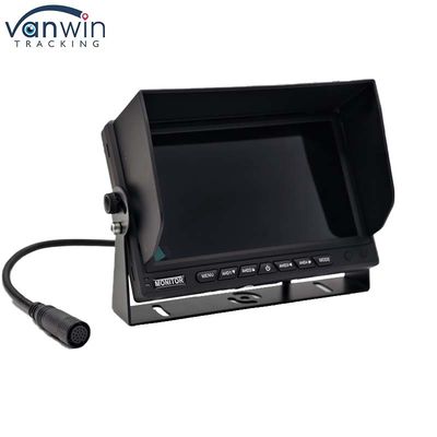 AHD 1080P MDVR モニター 7 インチ スプリットディスプレイ モニター SD カード カメラ リアビュー リバースキット