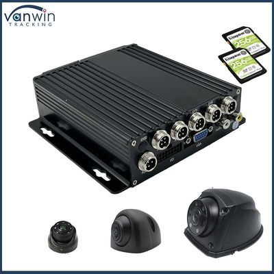 4CH 1080P デュアルSDカード モバイルDVR 4G GPS1080P 車両 GPS機能 12ヶ月保証