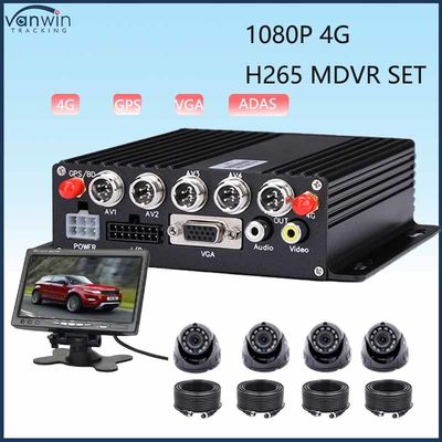 4CH MDVR ADAS GPS 4G Wi-fi HDD オプションタイムモニタリングトラック