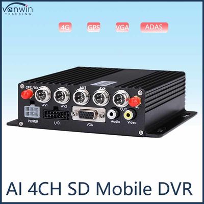 HD 1080P AI BSD ADAS DMS キット バス トラック 4G WiFi 4チャネル SD モバイル DVR システム 車両 CAR ブラックボックス