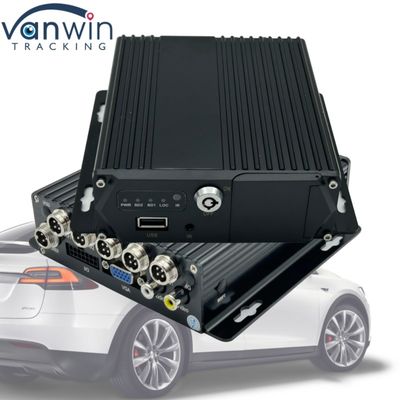 4G GPS MDVR 4 CH SD カード ビデオ レコーダー 車両の安全監視のためのダブルカード ダブルスタンバイ