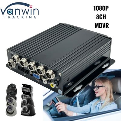4G SDカード MDVR 1080P 8チャンネル 車両レコーダー GPS機能