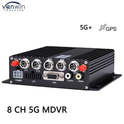 5G GPS AHD 1080P カメラ付き 8 チャネルカーDVR トラックバス用 SDカードビデオレコーダー