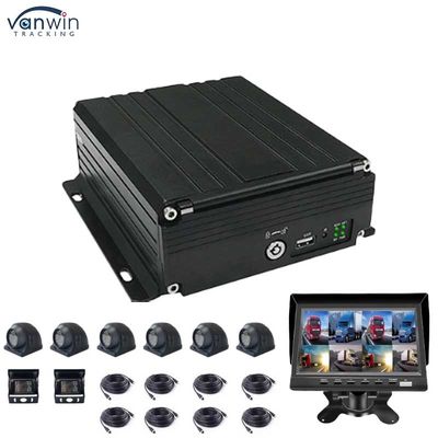 8CH AI ADAS DMS モバイル DVR 4G GPS1080P HDサポート OEM HDD SSD MDVR トラック バス 車両 ビデオレコーダー