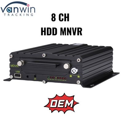 8チャネルハードディスク モバイルネットワークビデオレコーダー トラックバス用車両モニタリングシステム
