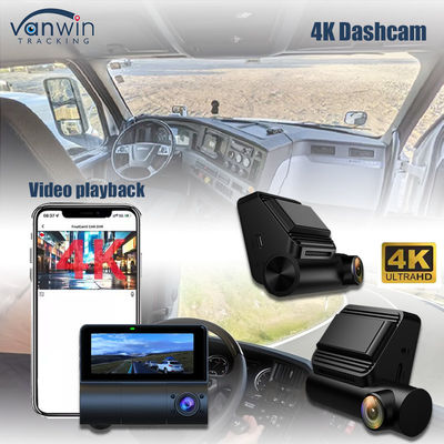 4G GPS ダッシュカメラ 4K デュアルレンズ - ナイトビジョンとクラウドストレージのWiFiカーDVR