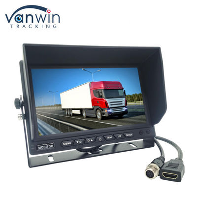 7 インチ 高解像度 1024×600 解像度 MDVR の HDMI コネクタ付き カー テレビ モニター