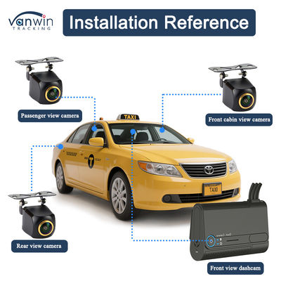 高性能 1-4 カメラ ダッシュ カメラ ビデオ MDVR AADA BSD DMS WIFI GPS 4G 機能 タクシー用 カー カメラ