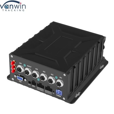 ADAS BSD DMS 機能の高度なドライバーアシスタントシステムを持つ汎用的な4チャンネルモバイルDVR