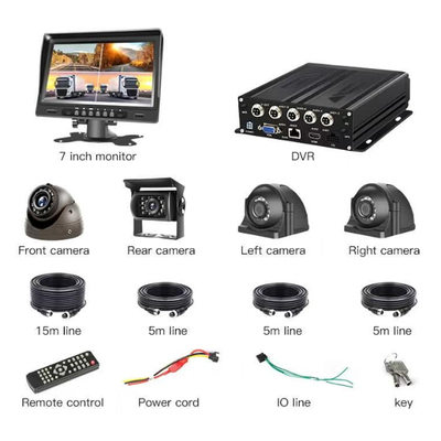 1080P 4CH MDVR デジタルビデオレコーダー 4G SIM WiFi GPS ビデオ 車両 トラック CCTV カメラ システム DVR