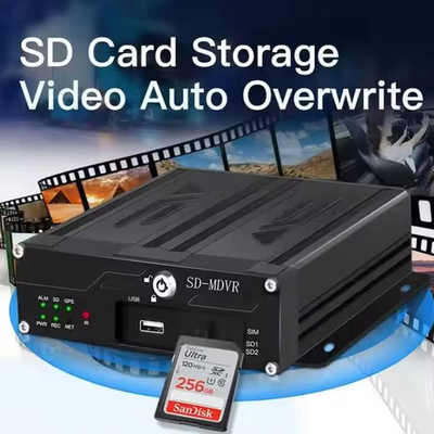 1080P 4CH MDVR デジタルビデオレコーダー 4G SIM WiFi GPS ビデオ 車両 トラック CCTV カメラ システム DVR