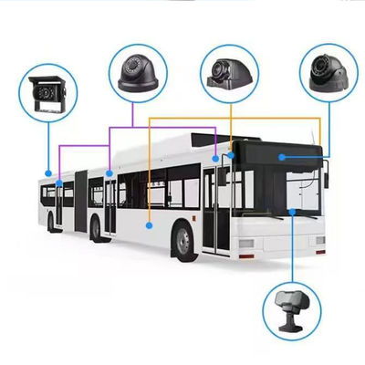 1080P 4CH モバイル DVR 4G SIM WiFi GPS ビデオ 車両 トラック CCTV カメラ システム DVR