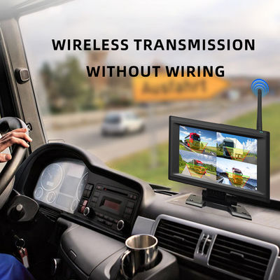 7インチ防水ディスプレイ画面 1/2/4CH ワイヤレス自動充電監視カメラシステム