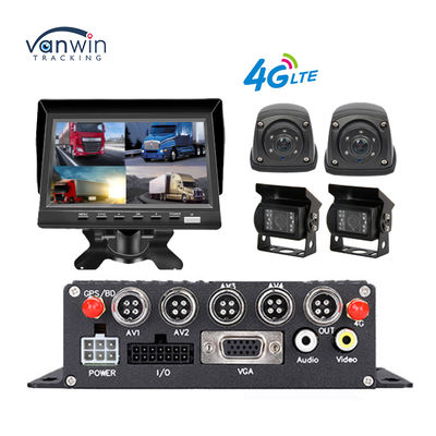 4CH MDVR 1080P ビデオレコーダー GPS 4G リモートリアルタイムモニタリング バス トラック バン 艦隊管理