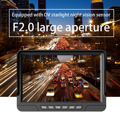 7インチBSDシステムカービデオレコーダー リアビューリバースシステム トラックDVRダッシュカメラ フロントとリアのパーキングDVR トラック用