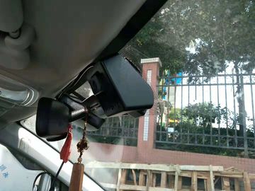 車によって隠されるカメラの監視のレコーダー システムの中のフロントガラスの二重レンズ