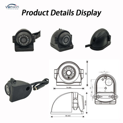 24V 4CH AI ダッシュカムキット車両セキュリティカメラ DVR DMS ADAS BSD サイドカメラ付きトラック/バス用