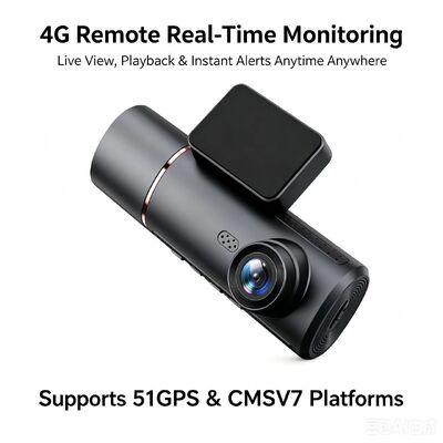 3チャネルAI 4Gダッシュカメラ 4Kフロント,ADAS&DMS,GPS追跡,24/7駐車モニター