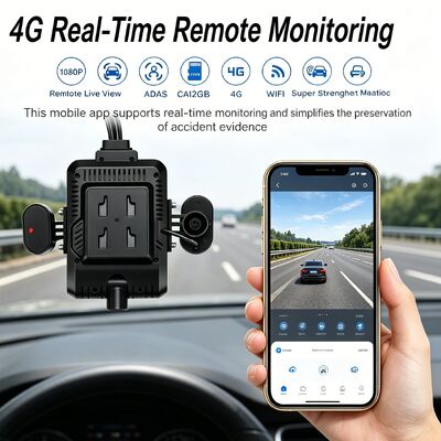 24V 4CH AI ダッシュカムキット車両セキュリティカメラ DVR DMS ADAS BSD サイドカメラ付きトラック/バス用