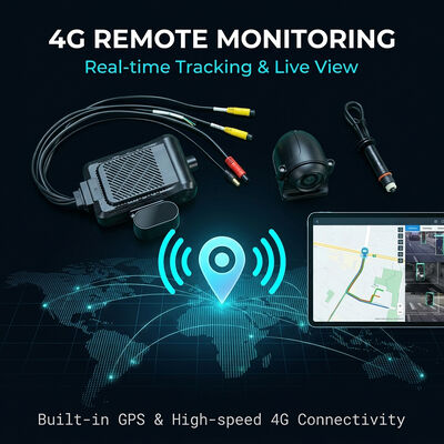 スマート4Gダッシュレコーダー AIビデオテレマティクス GPS WiFi&SOSパニックボタンを搭載