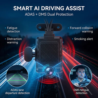 商用車用4Gダッシュカメラシステム - I/O RS232周辺機器のサポート付き,盗難防止GPSWiFiトラッカー