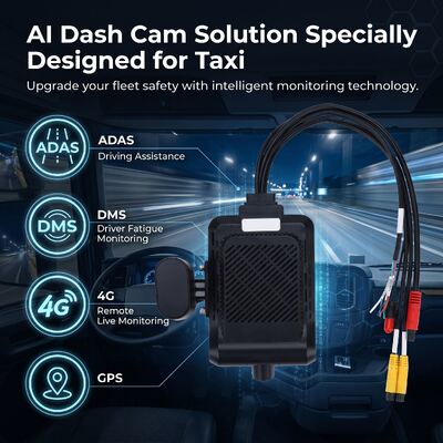 4チャンネルAIフリートドライブレコーダー 1080P ADAS DMS MDVRシステム 4G GPS WiFi搭載 車 タクシー トラック バス用