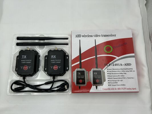 2.4G ワイヤレス送受信機 AHD トラック・バス・トラックカメラトランスミッターワイヤレスデバイスに適しています