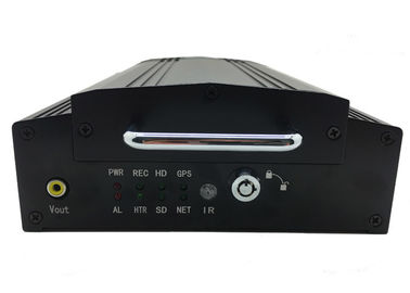 バスHD Canbusの移動式DVR 4G LTE GPS WIFI 4CH 1080P HDD/SSD RJ45のネットワーク ポート