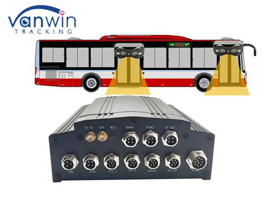 23人の乗客バスのための720P 4 CCTVの双眼カメラVPC移動式DVR