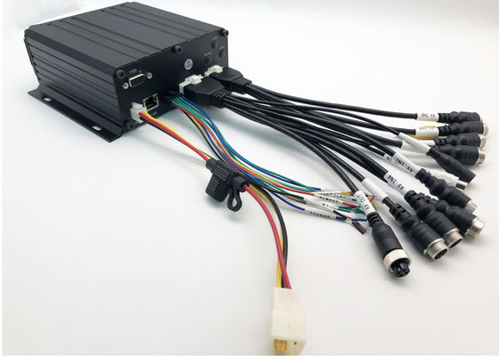 8チャネル GPS WiFi 4G RJ45 1080N モバイル 車両 バス DVR カメラ ビデオ レコーダー キット APP/Web/PC リモート ビュー ビデオとトラック