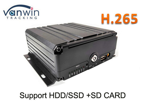HD Rs232 12のボルト4チャネル14W H265車のDvrの完全なレコーダー