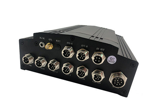 8CH AI ADAS DMS モバイル DVR 4G GPS1080P HDサポート OEM HDD SSD MDVR トラック バス 車両 ビデオレコーダー