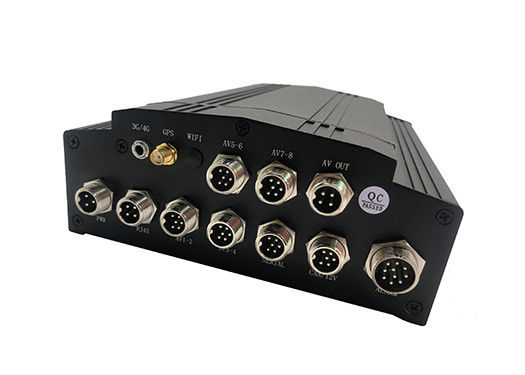 航空コネクターのハード・ドライブRJ45 8チャネル移動式DVR