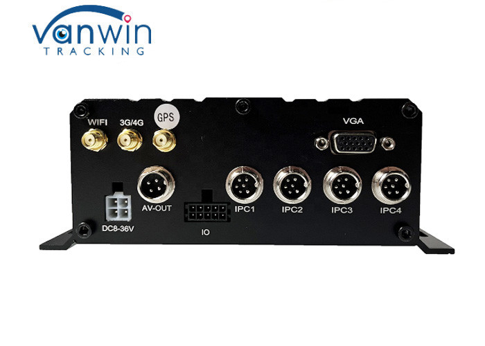 法の執行車のための4G GPS WIFI 4CH 1080P HD移動式NVR/MDVR