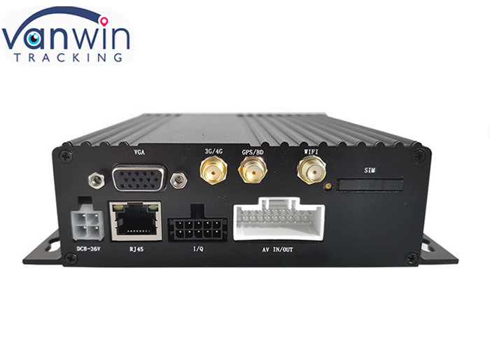 1080P AHD デュアル SD セキュリティ モバイル DVR 4Ch Gps 3g 4g バス用WiFi