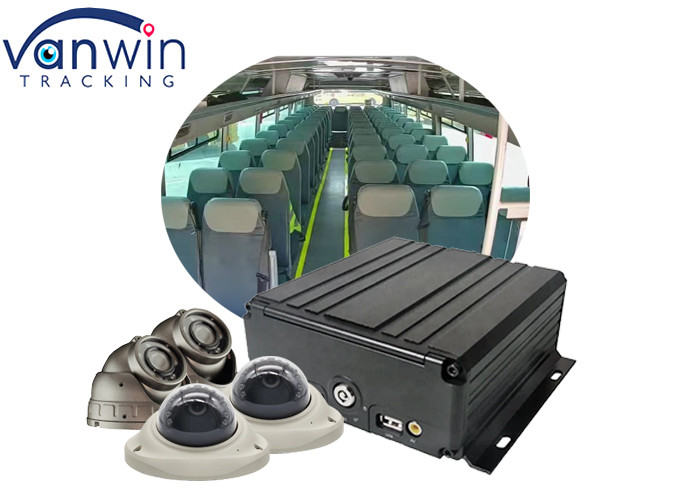 1080P MNVR GPS トラッキング 4チャンネルネットワーク 移動型DVR 車両車両管理