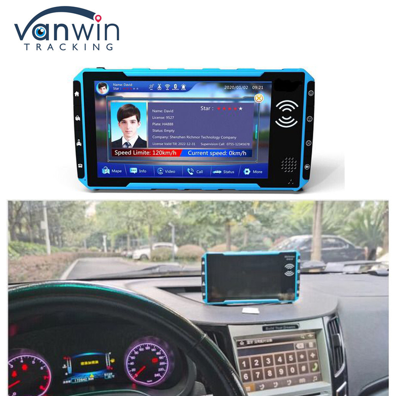 4チャネル1080P 7インチタッチモニター モバイルDVR SDカード収納 4G GPS WiFi
