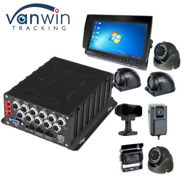 新しい登場 8CH 1080P HDD モバイル DVR ヒシリコンチップ 4TB HDD ストレージ 4G GPS WIFI