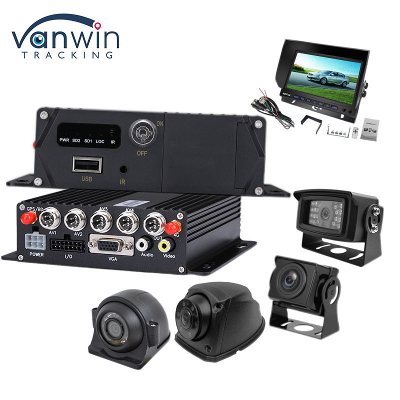 車両に搭載されたDVR4 記録ホストカメラ 航空インターフェースディスプレイ VGAインターフェース 高画質モニター