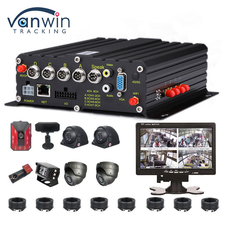 AI 4CH カーレコーダー GPS DVR 1080p モバイル DVR カー DVR ビデオレコーダー