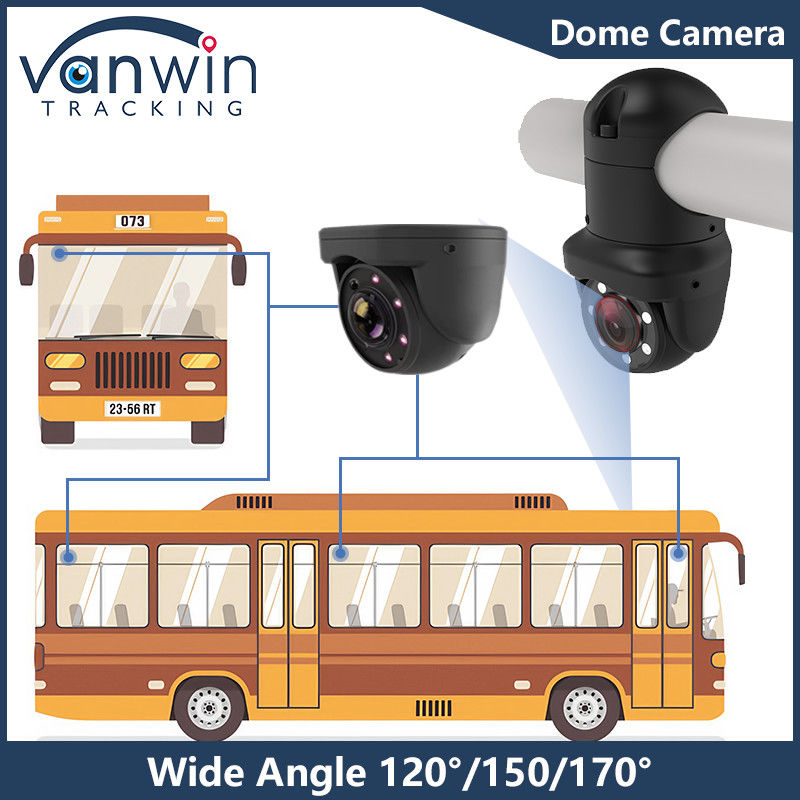 IP69K 防水 1080P 車用MDVRレコーダー 170度 広角バス監視カメラ