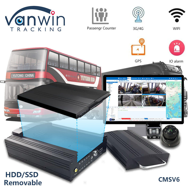 OEM 8CH HD 1080P HDD モバイル DVR 4G GPS WIFI MDVR フォトマネジメントシステム