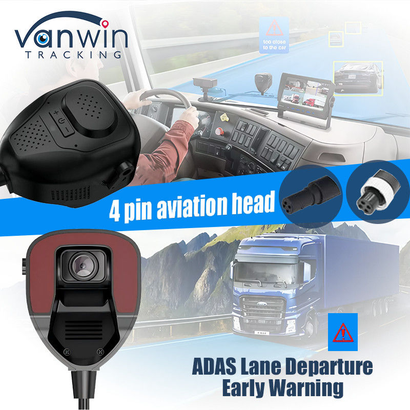 4G AI ADAS MDVR モニター付きの車両前面 ADAS カメラ
